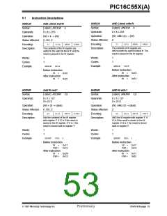 浏览型号PIC16C558/JW的Datasheet PDF文件第53页