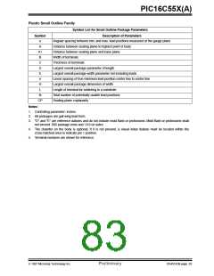 浏览型号PIC16C558/JW的Datasheet PDF文件第83页