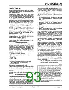 浏览型号PIC16C558/JW的Datasheet PDF文件第93页