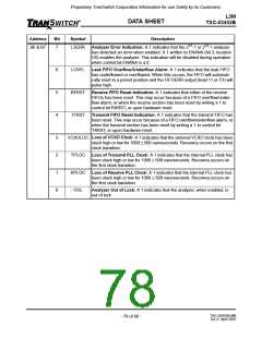 浏览型号TXC-03452CIOG的Datasheet PDF文件第78页