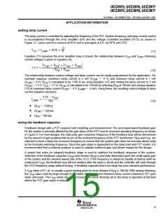 浏览型号UCC3976PWR的Datasheet PDF文件第15页