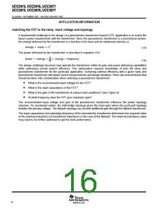 浏览型号UCC3976PWR的Datasheet PDF文件第16页