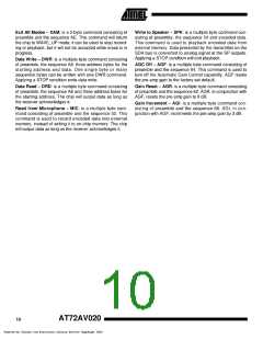 浏览型号AT72AV020(TSOP)的Datasheet PDF文件第10页