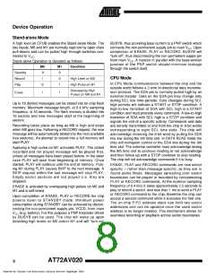 浏览型号AT72AV020(TSOP)的Datasheet PDF文件第8页
