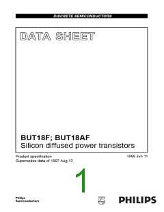浏览型号BUT18AF/B的Datasheet PDF文件第1页