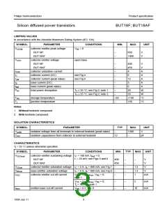 浏览型号BUT18AF/B的Datasheet PDF文件第3页