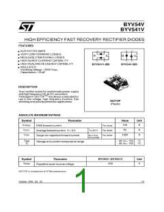 浏览型号BYV541V200的Datasheet PDF文件第1页