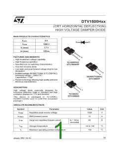 浏览型号DTV1500H的Datasheet PDF文件第1页
