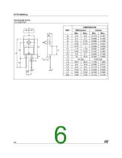 浏览型号DTV1500H的Datasheet PDF文件第6页