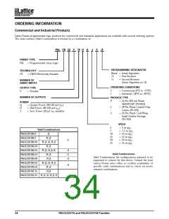 浏览型号PALCE22V10H-10PC/5的Datasheet PDF文件第34页