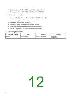 浏览型号PCI2250PCM的Datasheet PDF文件第12页