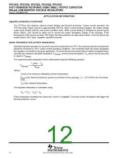 浏览型号TPS7430DR的Datasheet PDF文件第12页