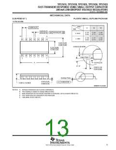 浏览型号TPS7430DR的Datasheet PDF文件第13页