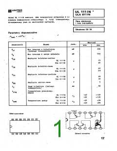 浏览型号UL1111的Datasheet PDF文件第1页