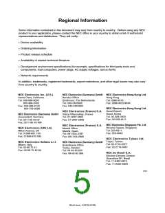 浏览型号UPD65892的Datasheet PDF文件第5页
