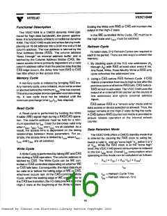 浏览型号V53C104AP80的Datasheet PDF文件第16页