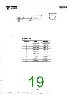 浏览型号V53C104AP80的Datasheet PDF文件第19页