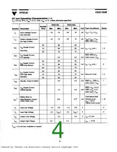 浏览型号V53C104AP80的Datasheet PDF文件第4页