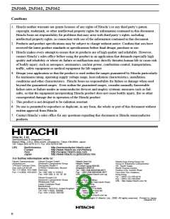 浏览型号2SJ160|2SJ161|2SJ162的Datasheet PDF文件第8页