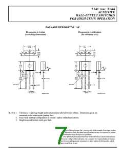 浏览型号UGN3141*的Datasheet PDF文件第7页