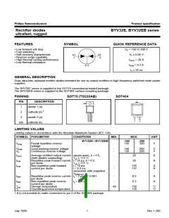 浏览型号BYV32E-200的Datasheet PDF文件第1页
