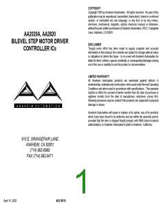 浏览型号AA2820的Datasheet PDF文件第1页
