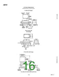 浏览型号AD797*的Datasheet PDF文件第16页