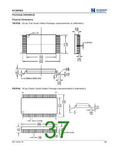 浏览型号HY29F800BT-70E的Datasheet PDF文件第37页