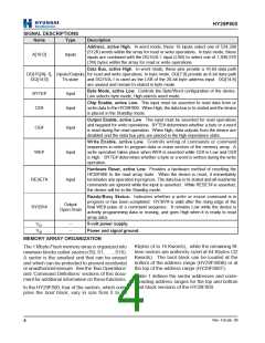 浏览型号HY29F800BT-70E的Datasheet PDF文件第4页