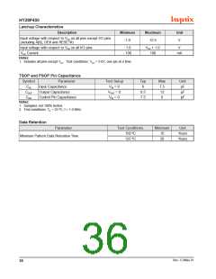 浏览型号HY29F400BG55的Datasheet PDF文件第36页