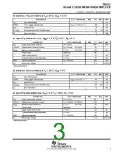浏览型号TPA122DGN的Datasheet PDF文件第3页