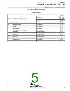 浏览型号TPA122DGN的Datasheet PDF文件第5页