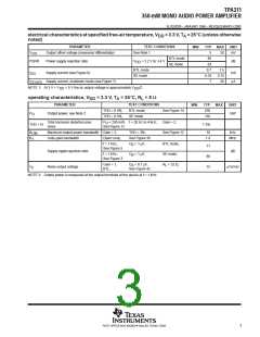 浏览型号TPA311DR的Datasheet PDF文件第3页