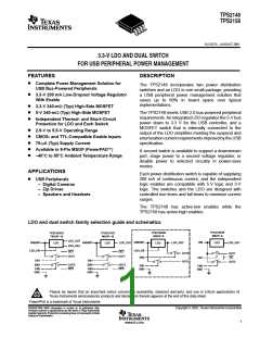 浏览型号TPS2148IDGNR的Datasheet PDF文件第1页