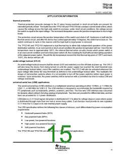 浏览型号TPS2148IDGNR的Datasheet PDF文件第15页