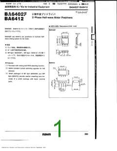浏览型号BA6412的Datasheet PDF文件第1页