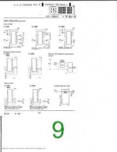 浏览型号HCF4052BE的Datasheet PDF文件第9页