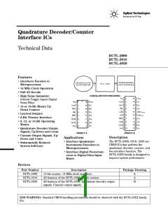 浏览型号HCTL-2020PLC的Datasheet PDF文件第1页