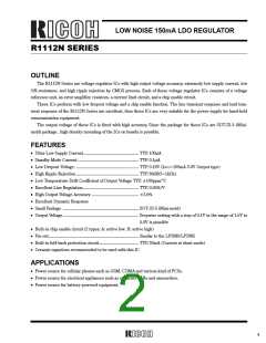 浏览型号R1112N151B-TR-FE的Datasheet PDF文件第2页