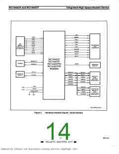 浏览型号RC144ACFW-S的Datasheet PDF文件第14页