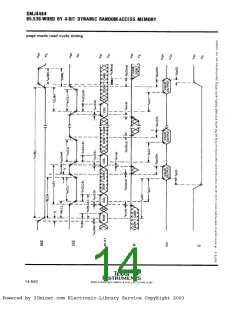 浏览型号TMS4464-12NL的Datasheet PDF文件第14页