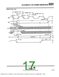 浏览型号TMS4464-12NL的Datasheet PDF文件第17页