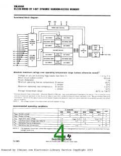 浏览型号TMS4464-12NL的Datasheet PDF文件第4页