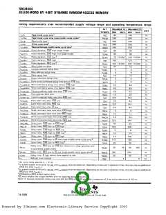 浏览型号TMS4464-12NL的Datasheet PDF文件第8页