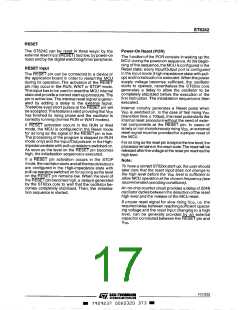 浏览型号ST6242Q6/XX的Datasheet PDF文件第17页