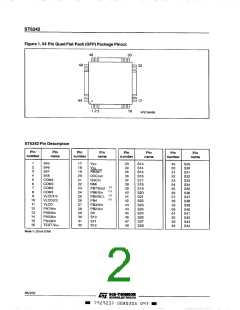 浏览型号ST6242Q6/XX的Datasheet PDF文件第2页