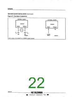 浏览型号ST6242Q6/XX的Datasheet PDF文件第22页
