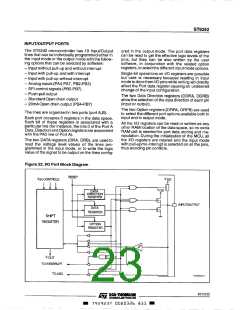 浏览型号ST6242Q6/XX的Datasheet PDF文件第23页