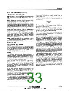 浏览型号ST6242Q6/XX的Datasheet PDF文件第33页