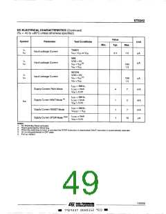 浏览型号ST6242Q6/XX的Datasheet PDF文件第49页